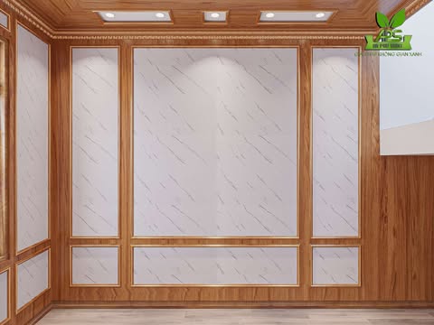 Thiết Kế Phòng Khách Bằng Tấm Ốp Tường Pvc